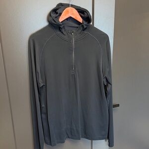 Navy Hooded Pullover